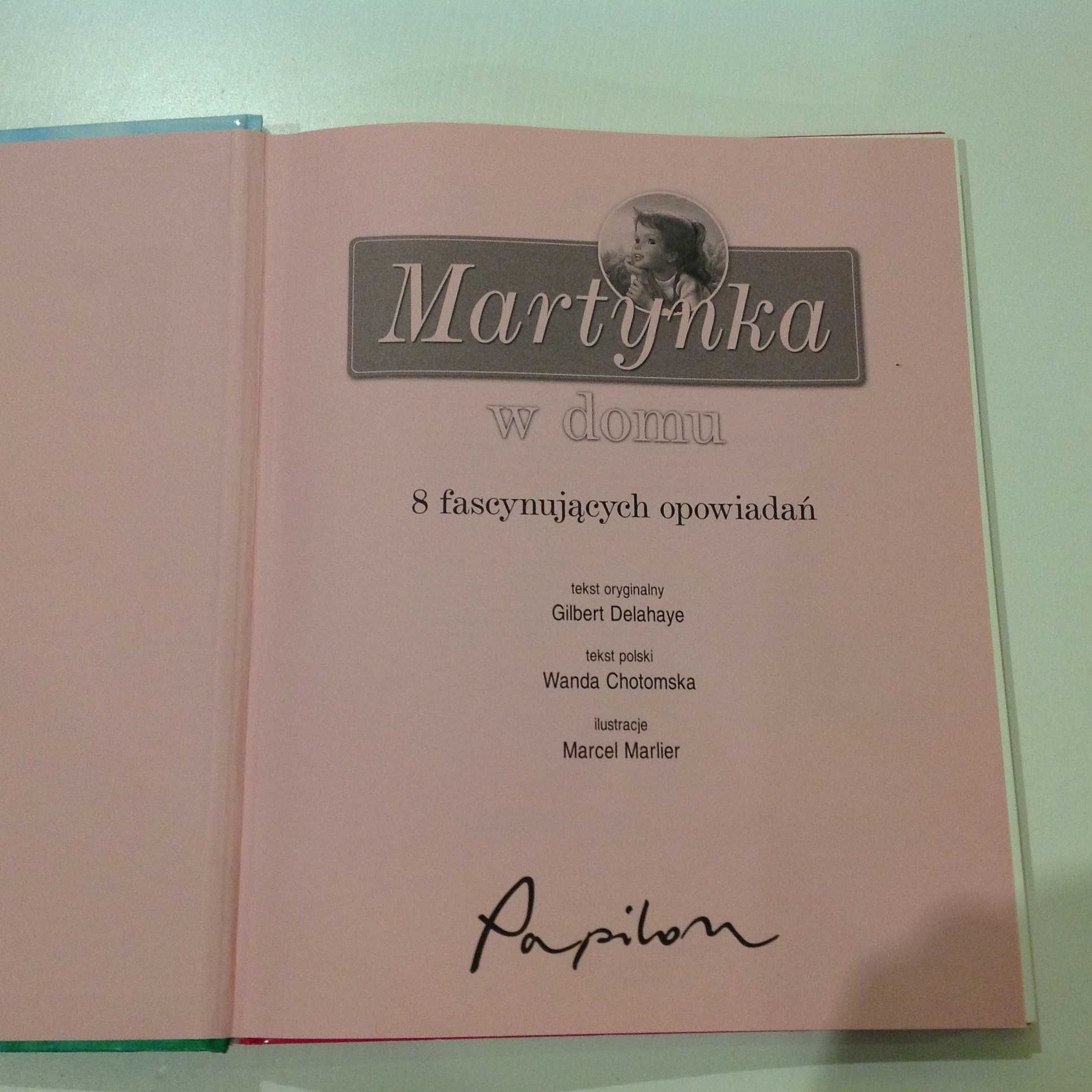 Martynka w domu Książka Papilon Wanda Chotomska