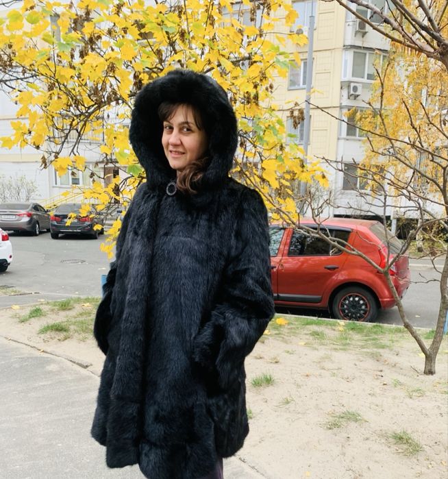 Норкова шуба, сурок великого розміру. 50-58 розмір
