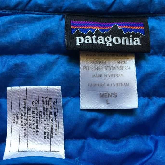 Patagonia Down Sweater Jacket Men L/XL meska kurtka gorska puchowa