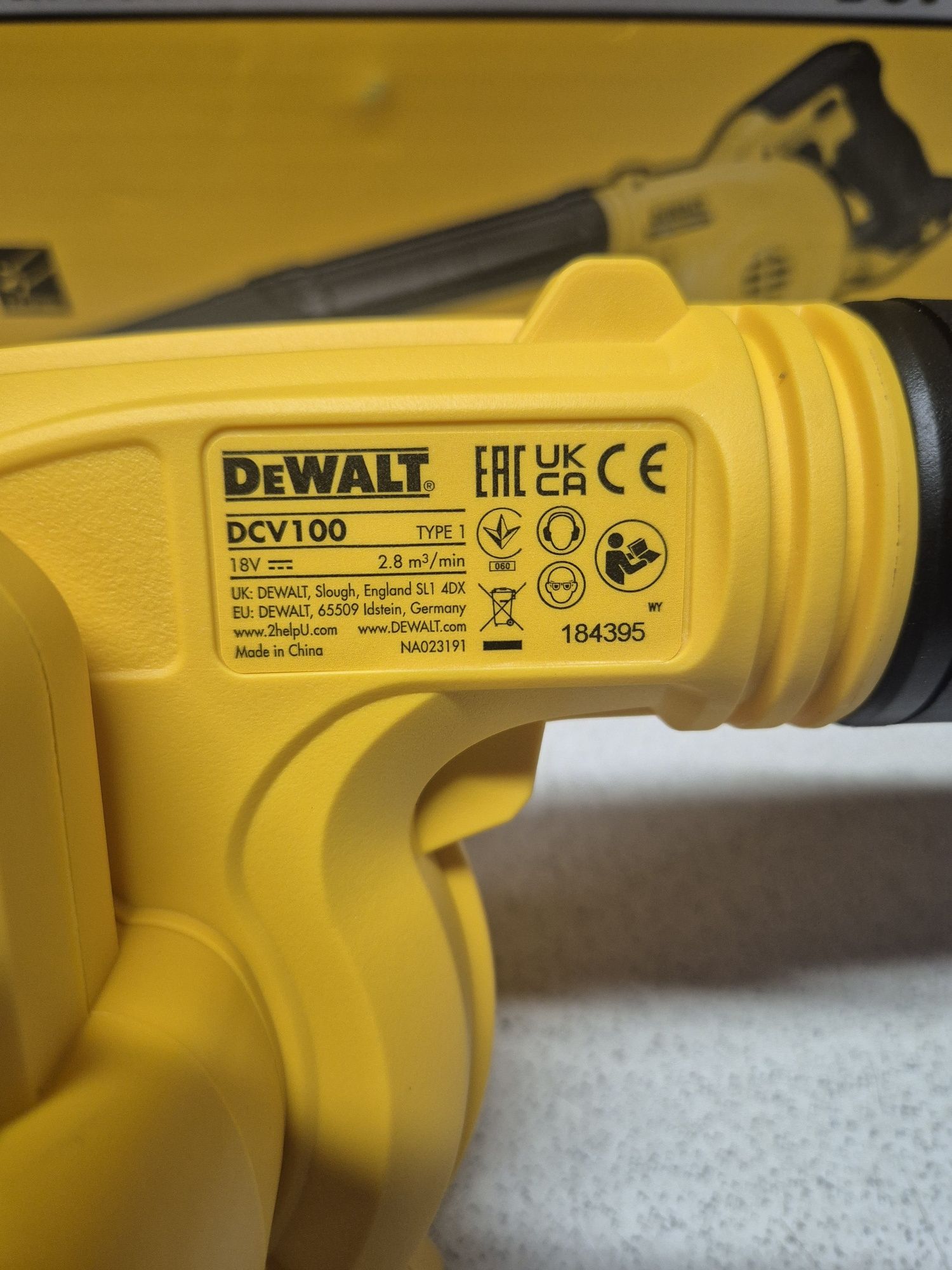 DeWalt Dmuchawa Akumulatorowa Nówka!