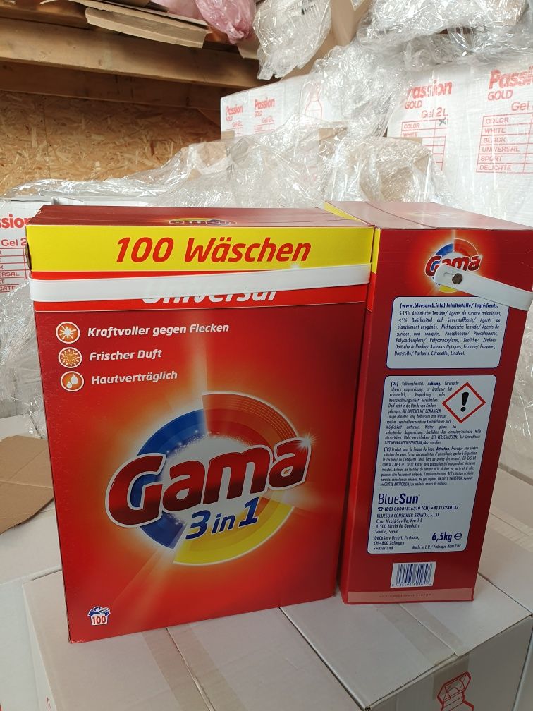 Візір Gama 3 в 1.  6.0 кг 100 прань