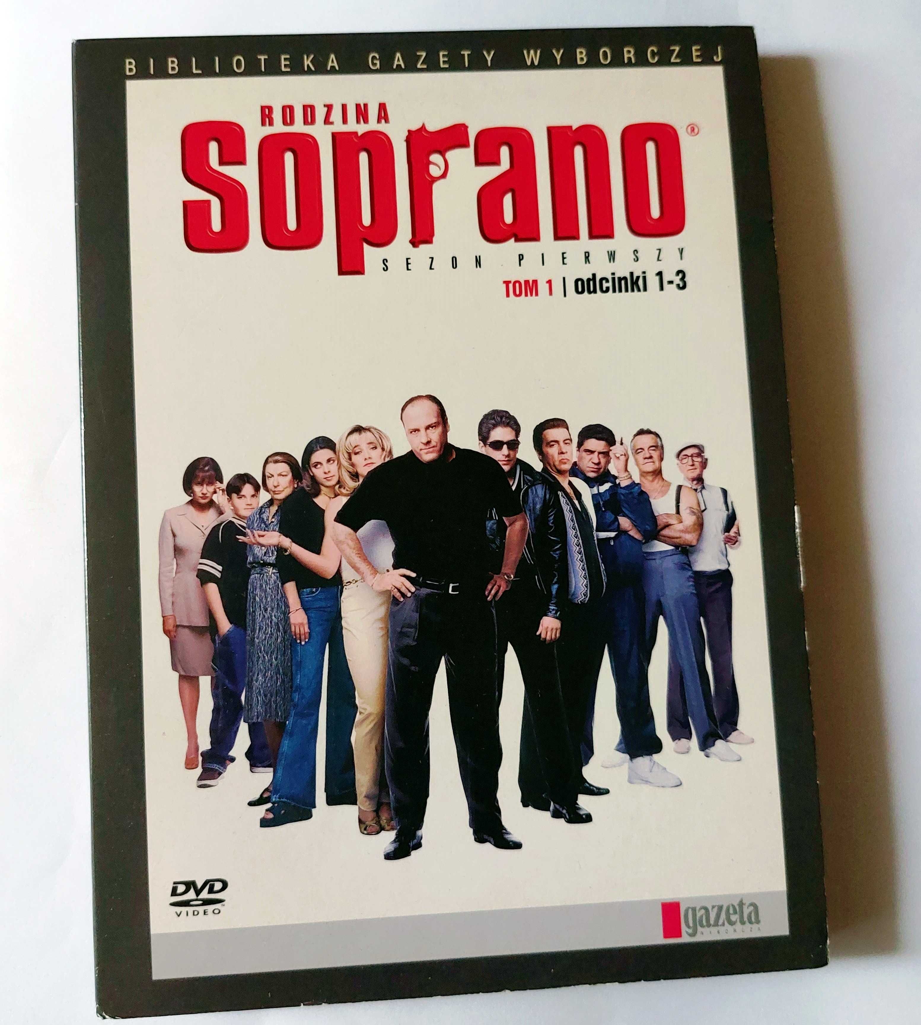 RODZINA SOPRANO sezon pierwszy tom 1 | odcinki 1-3 | na DVD