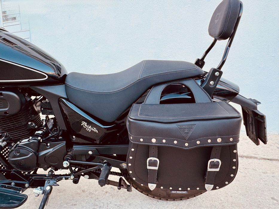 COMO NOVA, com 1 ANO DE GARANTIA! Macbor Rockster 125