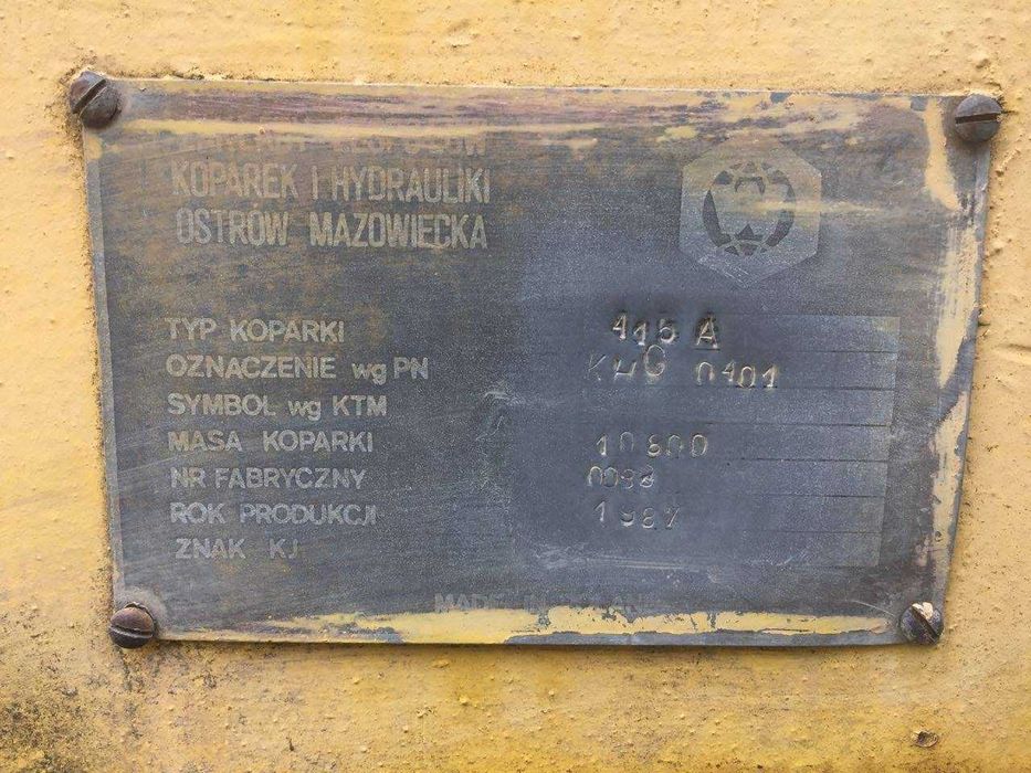 Екскаватор драглайн Warynski 415