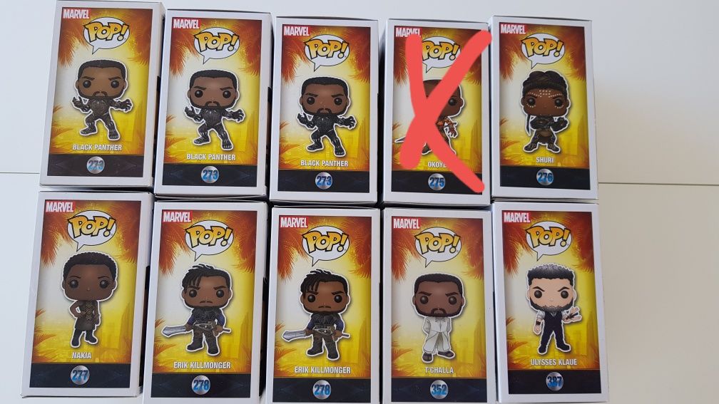 Funko pop Marvel Black Panther