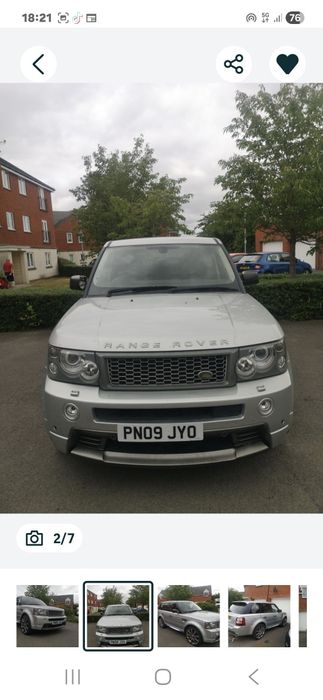 Range rover sport lift 3,6v8 autobiografy anglik