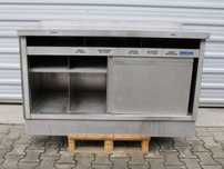 Szafka robocza ze stali nierdzewnej 1370 x 700 x 875 mm