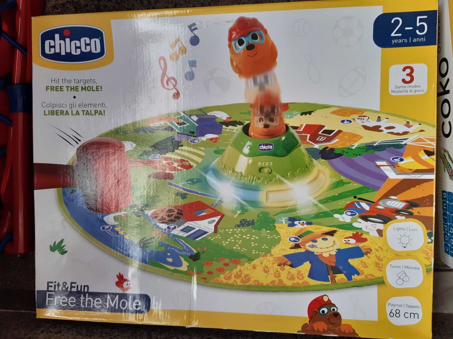 tapete interativo chicco - Liberta a toupeira