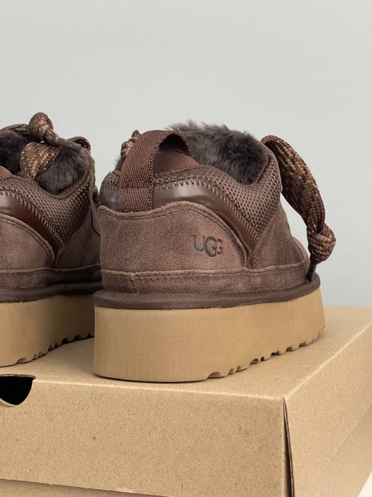 Уггі UGG Lowmel Sneaker Platform Chocolate (36-41)