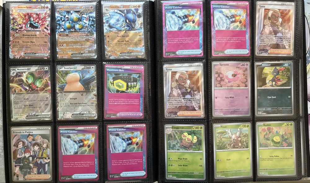 Pokemon prismatic evolutions, masterball, pokeball, reverses charizard