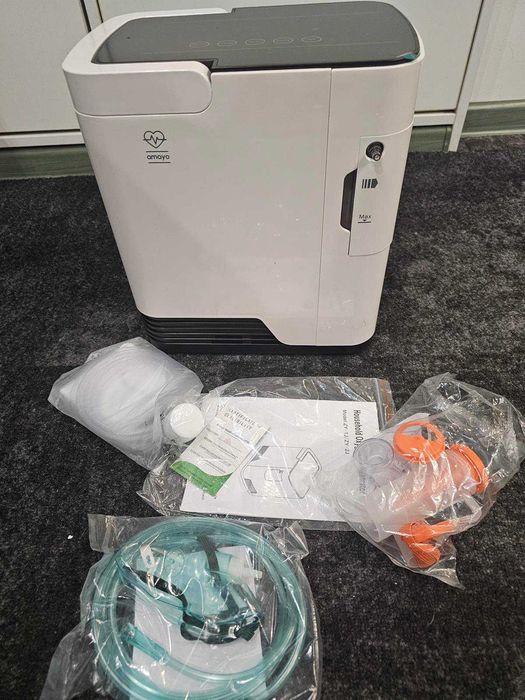 Przenośny koncentrator tlenu (jak nowy 9h pracy) - tlenoterapia