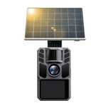 Fotopułapka 4K 64Mp Kjk Fk-Hc40 Panel Solarny Zasięg 22,8M