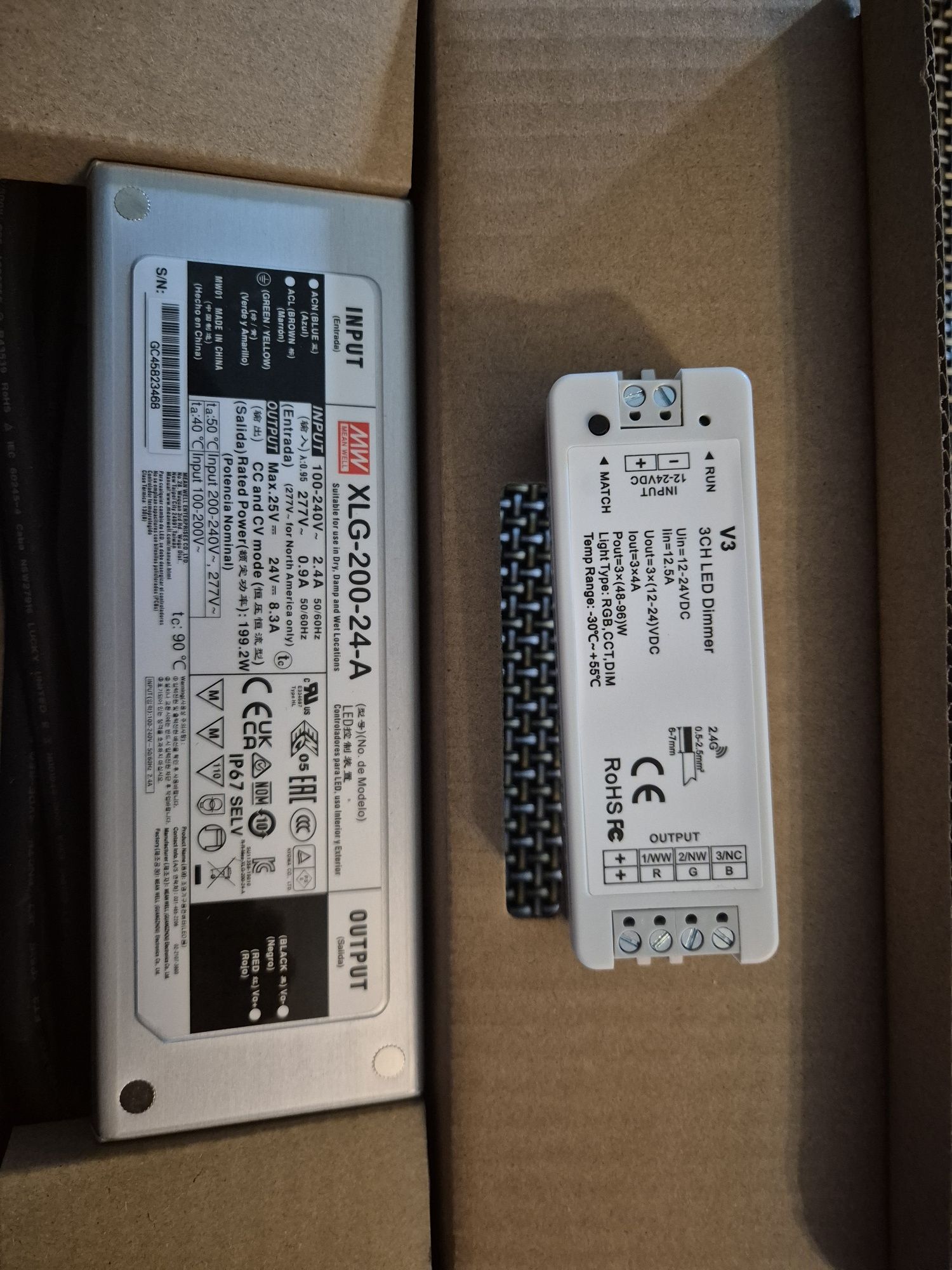 Zestaw Led COB komplet