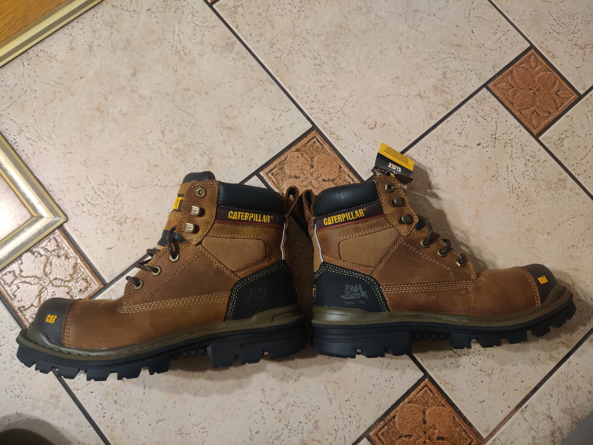 Buty BHP robocze nowe Cat Caterpillar Gravel 6" inch ST S3 HR