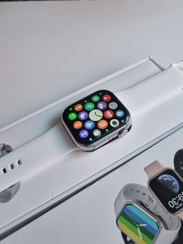 Smartwatch 9 biały pasek