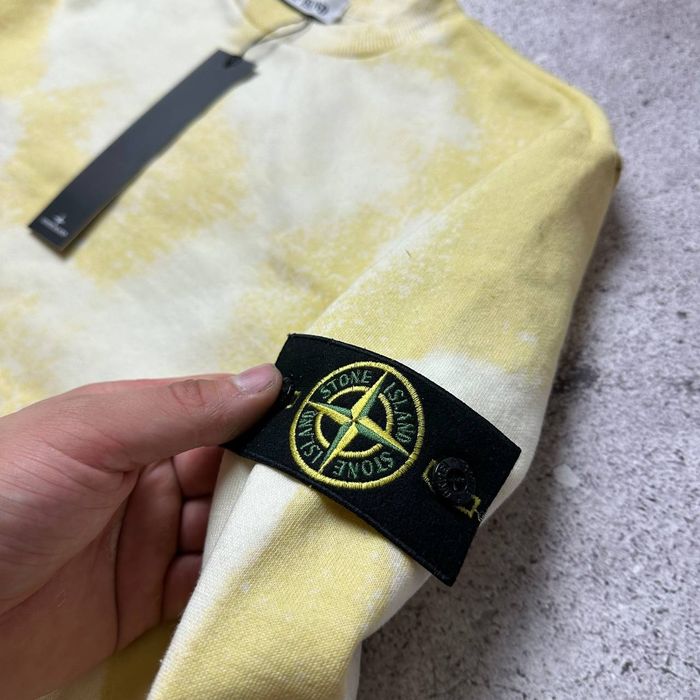 Світшот S.I. жовтий тай дай S,M,L,XL