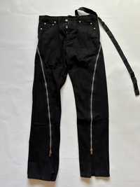 штаны джинсы Rick Owens Bolana Zipper pants M-L