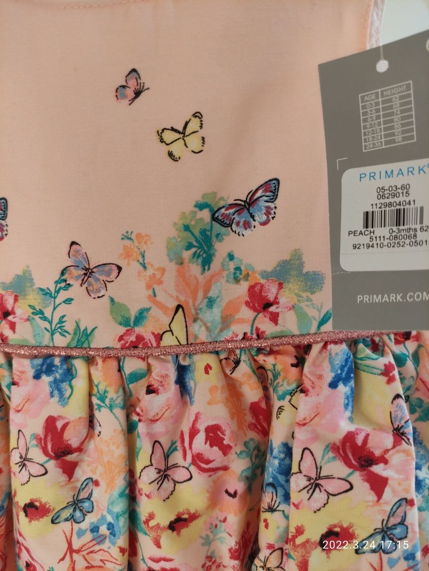 Nowa sukienka Primark 62