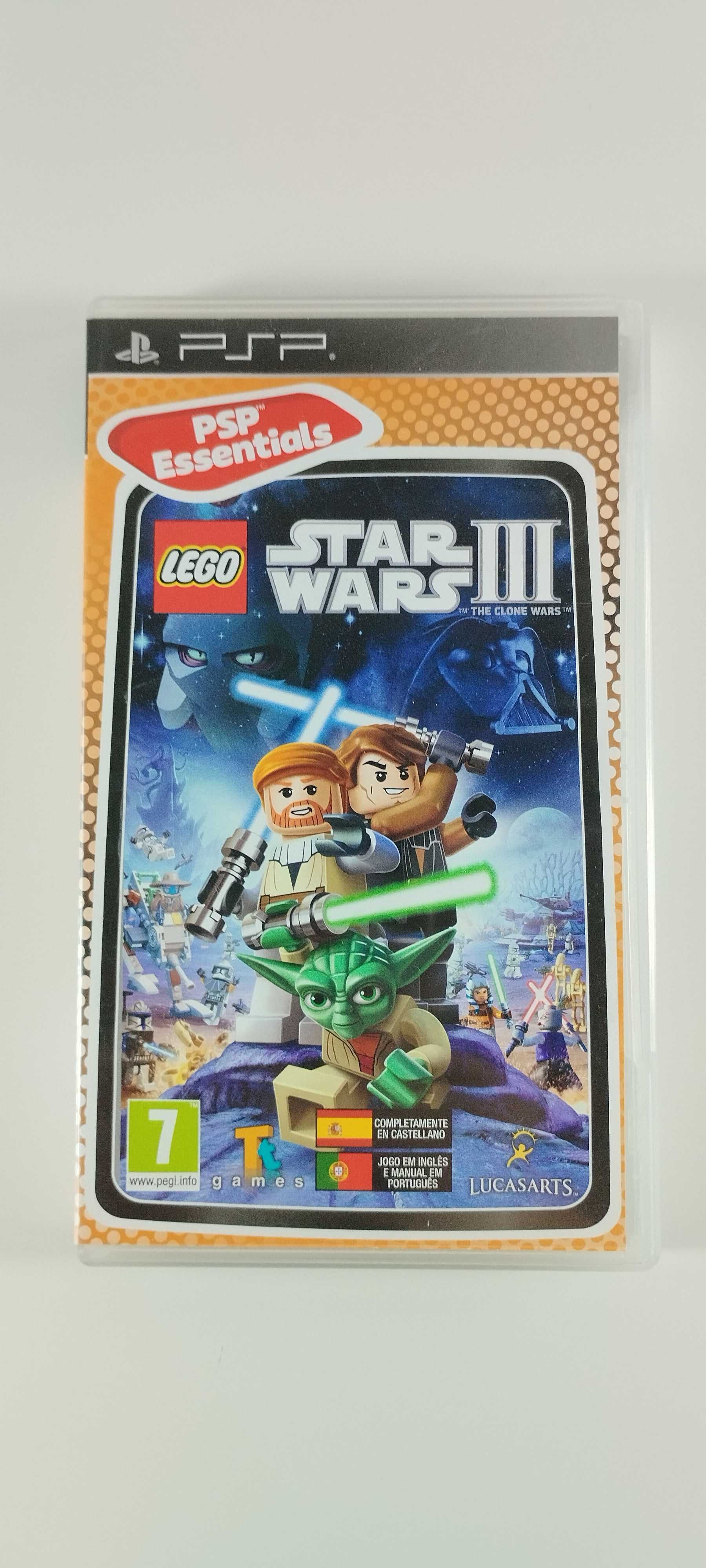 LEGO Star Wars III: The Clone Wars PSP Playstation Portable