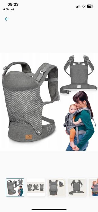 Nosidło ergonomiczne Lionelo Margaret