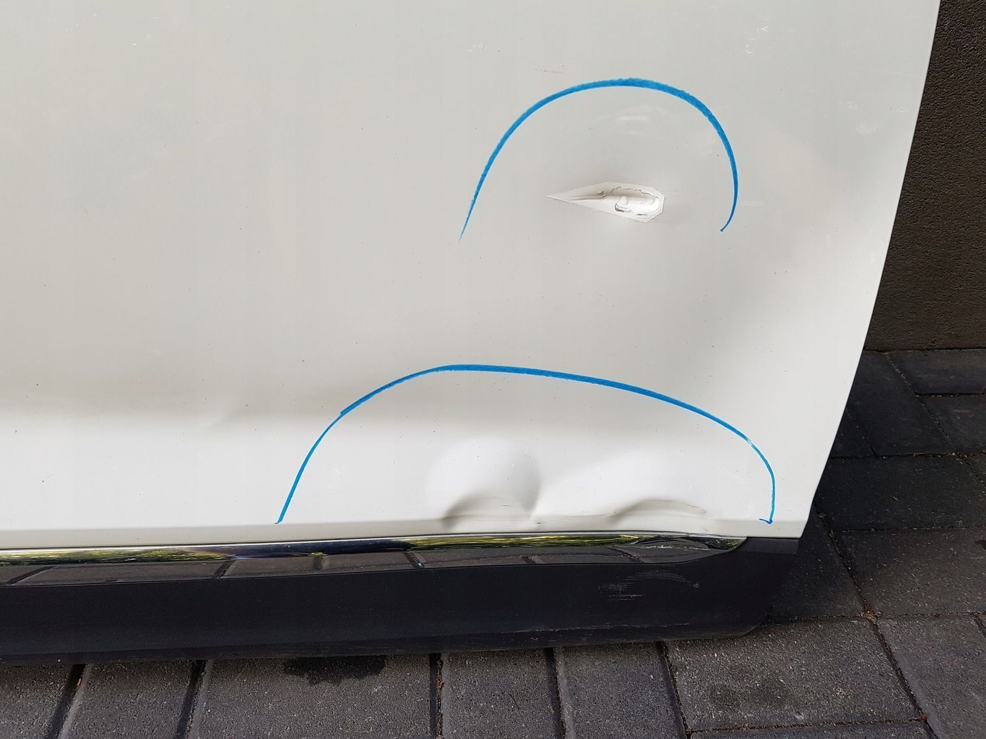 VW T-ROC drzwi prawy przód listwa 2GA831386B