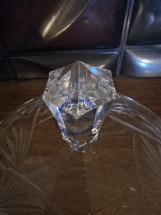 Compoteira em cristal Atlantis, antiga