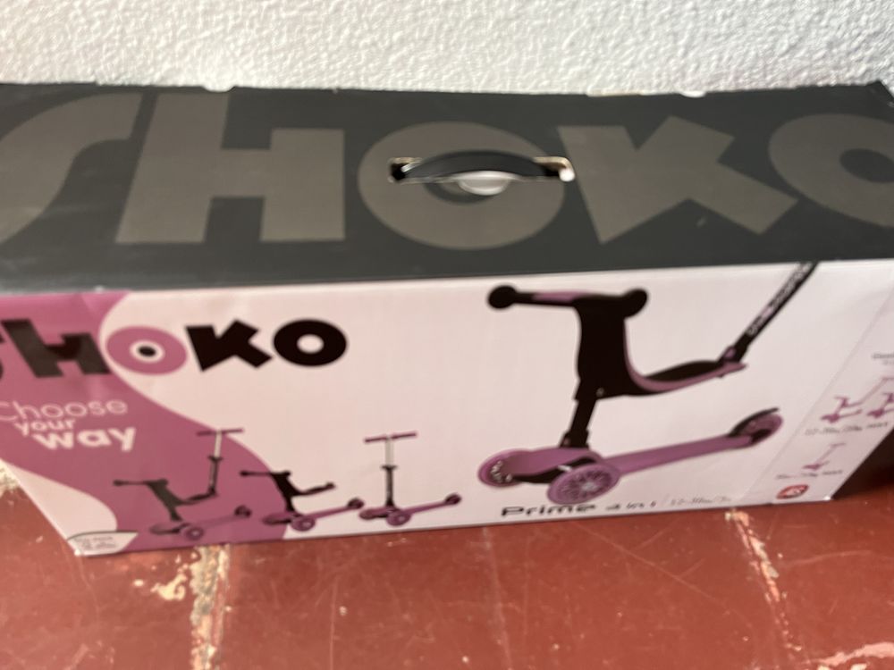 Trotinete 3 rodas Shoko 3 em 1