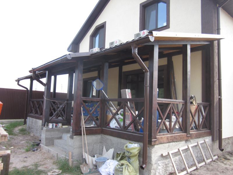 Веранда. Пристройка к дому. Беседка. Альтанка садовая.