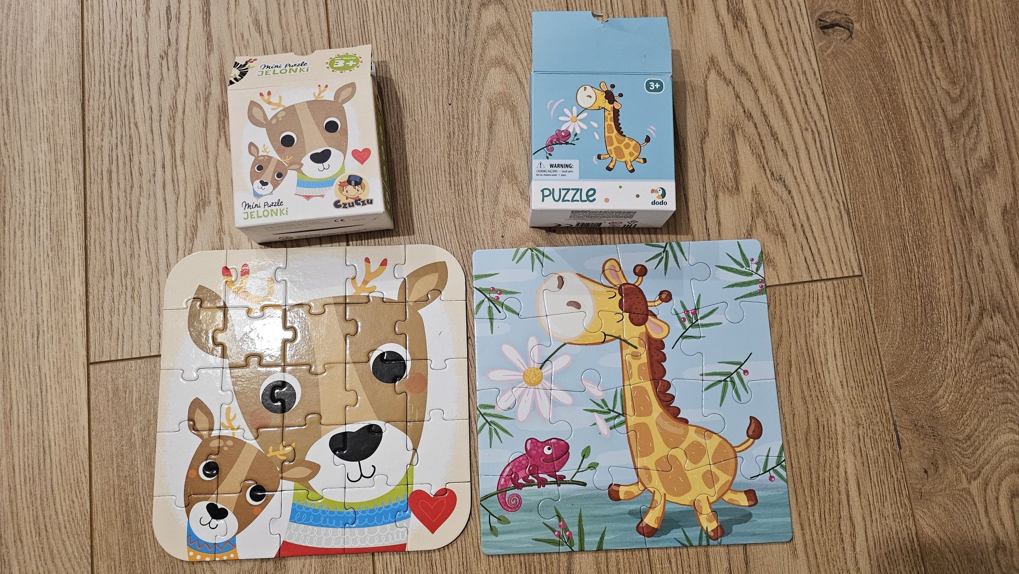 Zestaw: puzzle dla maluchów