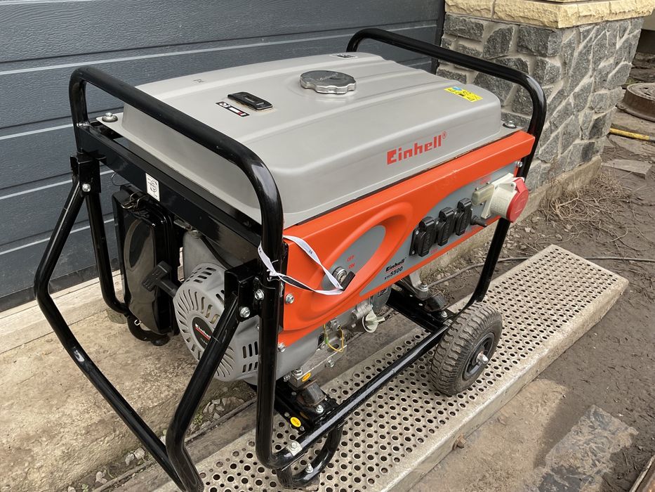 Бензиновий генератор Einhell STE-5500 оригінал не Honda 5,5 кВт мідь