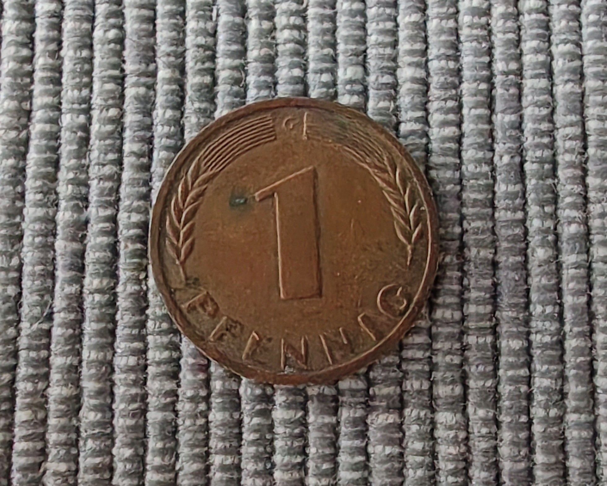 Moneta kolekcjonerska Niemcy 1 PFENNIG 1969
