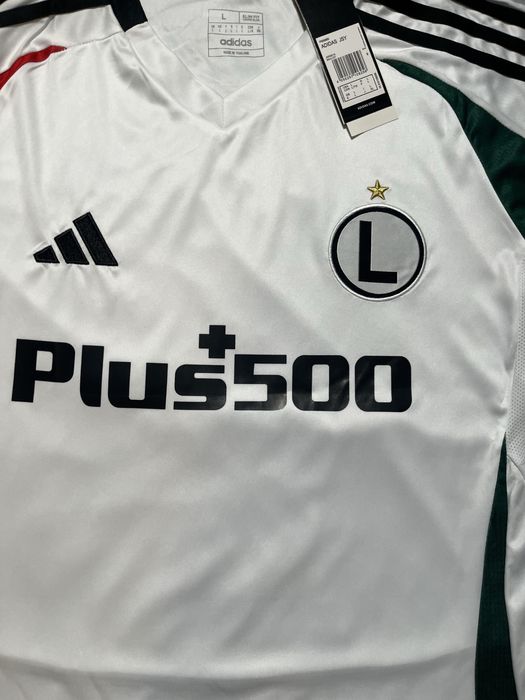 Legia Warszawa Koszulka Adidas L Czerwono-Biało, Nowa z Metką,
