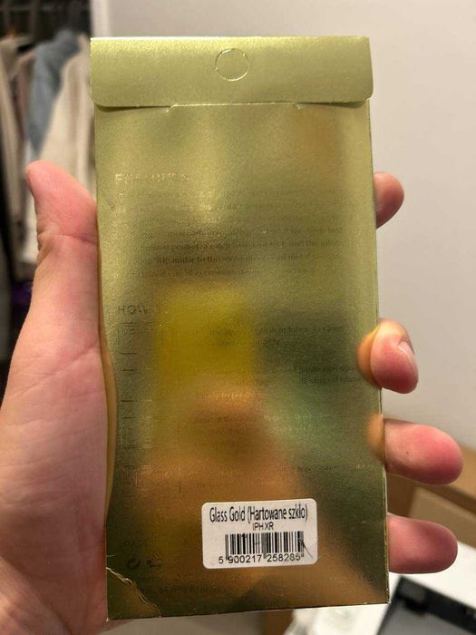 Szkło Hartowane Glass Gold do iPhone XR