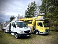 Wynajem podnośnik koszowy zwyżka przyłącza elektryczne Opoke i okolice