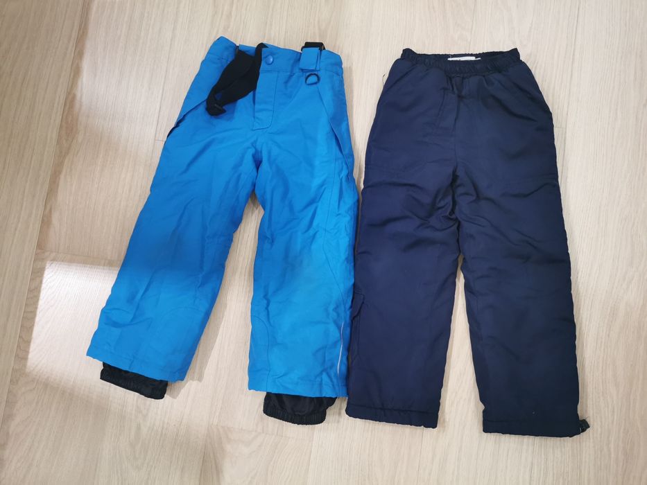 Spodnie na śnieg zimę narty r. 98/104