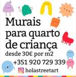 Murais para quarto se criança desde €30 por m2