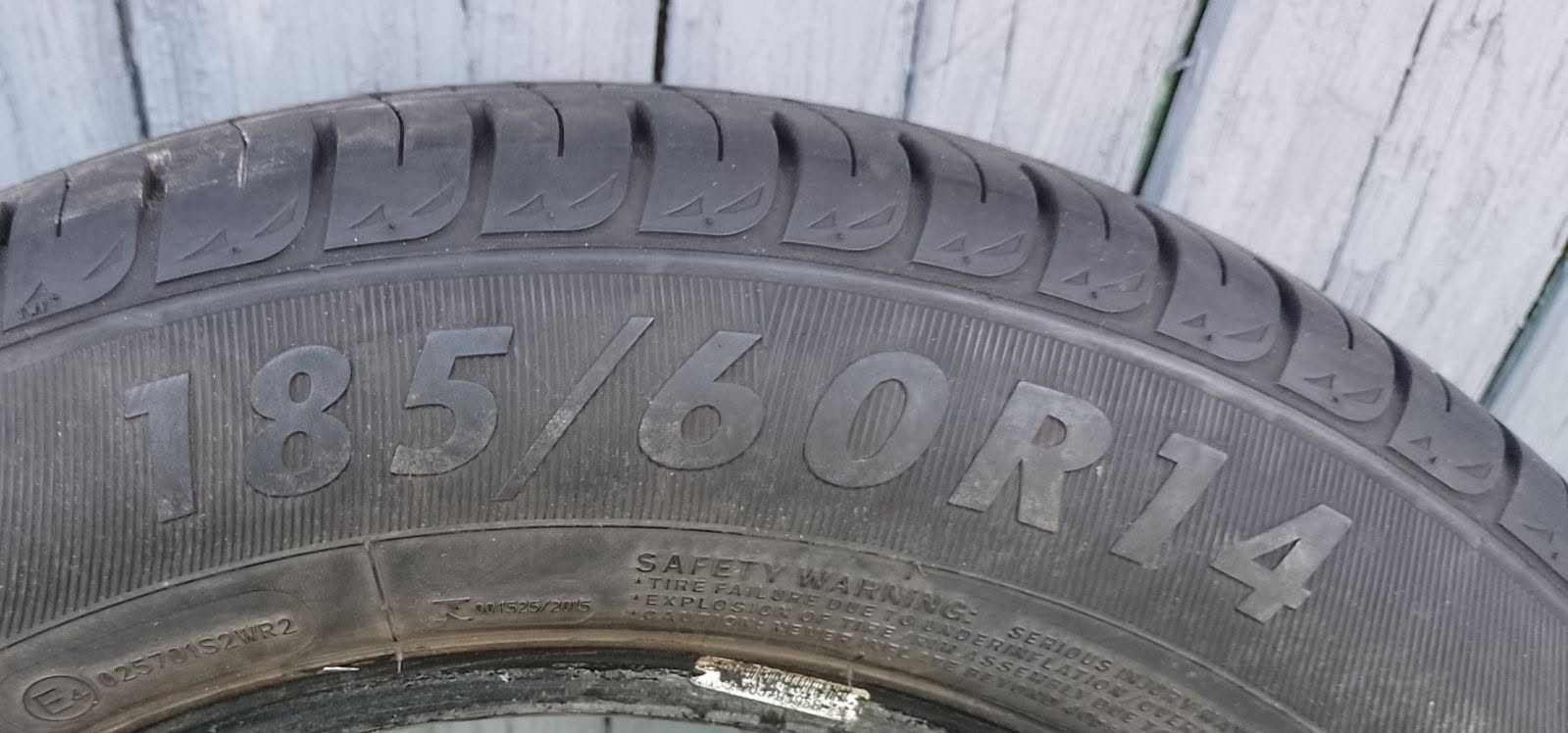 Opony letnie 185/60 R14 Panda Fiat i inne