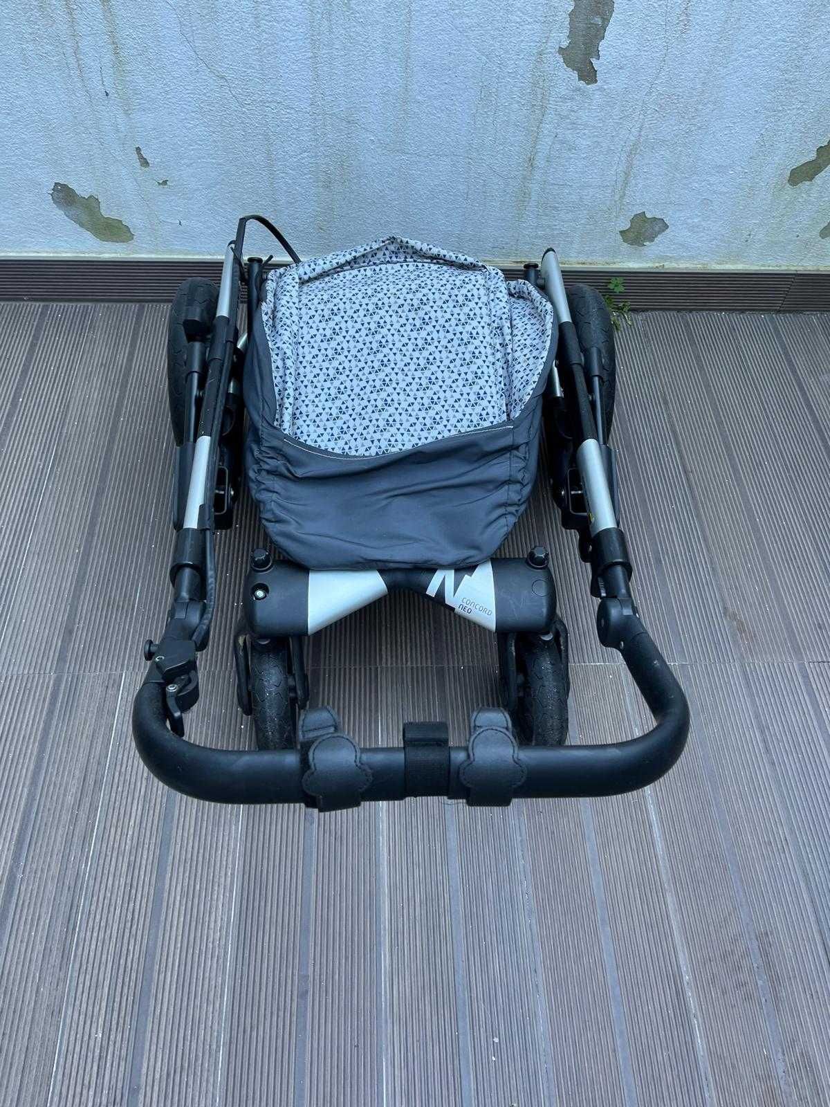 Carrinho trio neo concord com isofix