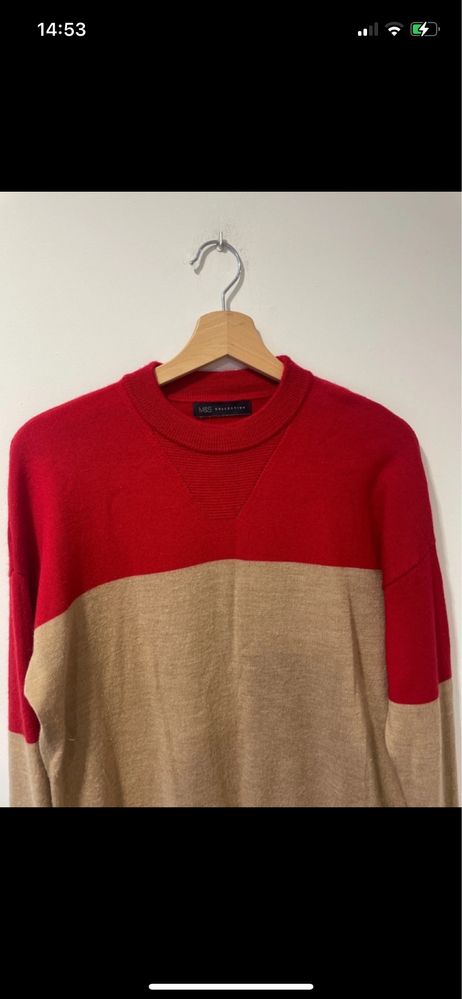 Sweter damski welniany