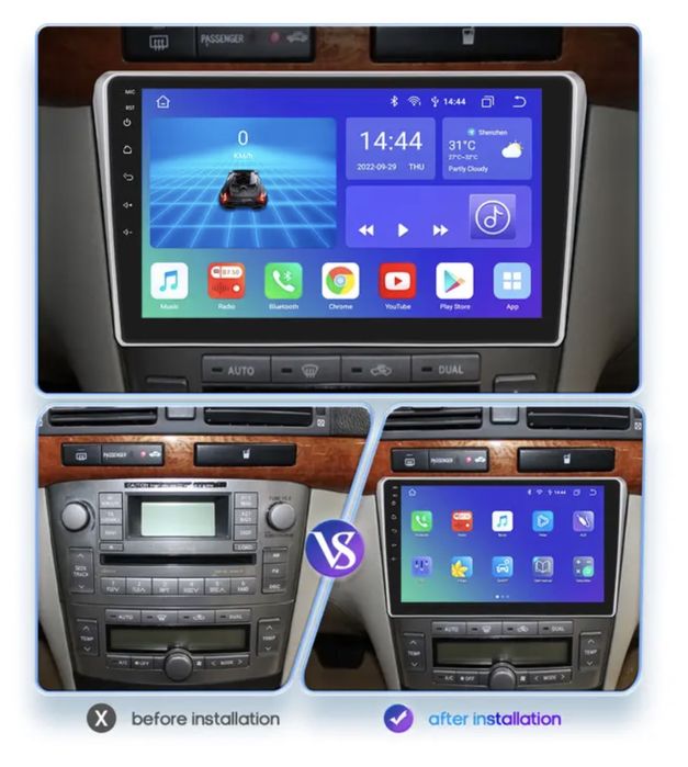 Штатная магнитола Toyota Avensis (2002-2009) ANDROID
