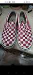 Vans vermelho e branco originais