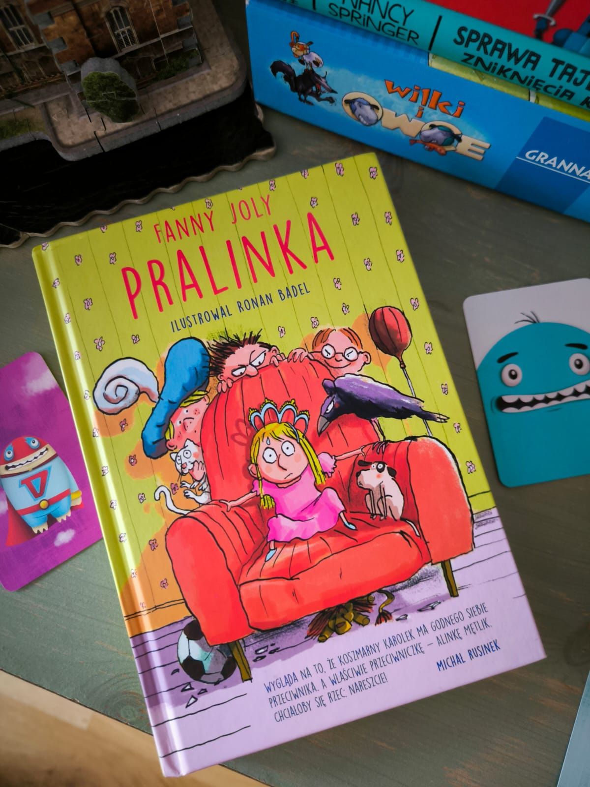 PRALINKA Fanny Joly książka dla dzieci 6 lat, 7 lat, 8 lat, 9 lat, 10
