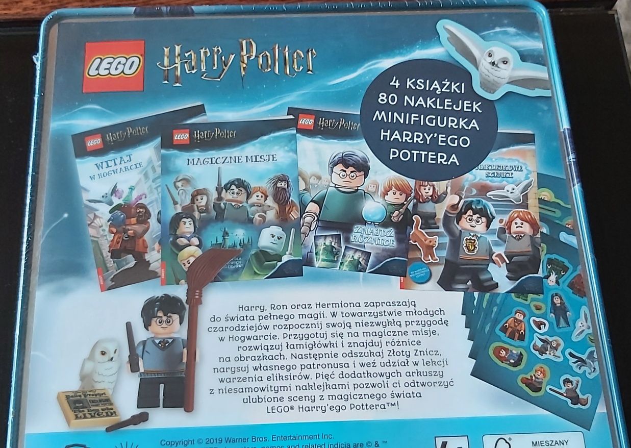 Harry Potter zestaw z pudełkiem
