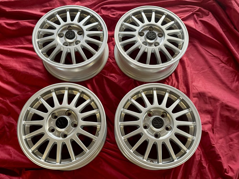 Felgi Audi 100 C3 80 Quattro VW nowe 1984 rok Volkswagen alufelgi 5x