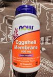 Now Foods яєчна яичная мембрана eggshell для суглобів суставы 60 шт