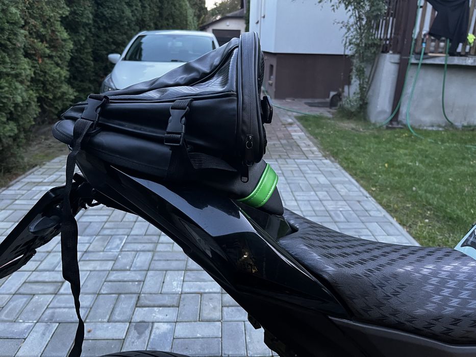 Torba sakwa na ogon motocykla