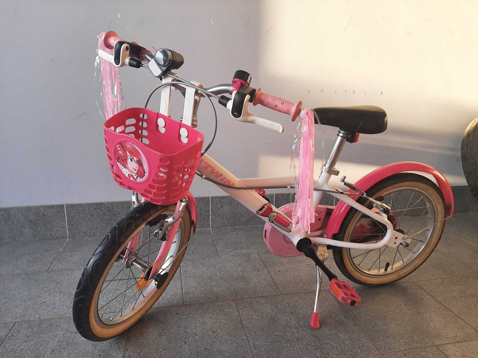 Rowerek dla dziewczynki 16 cali