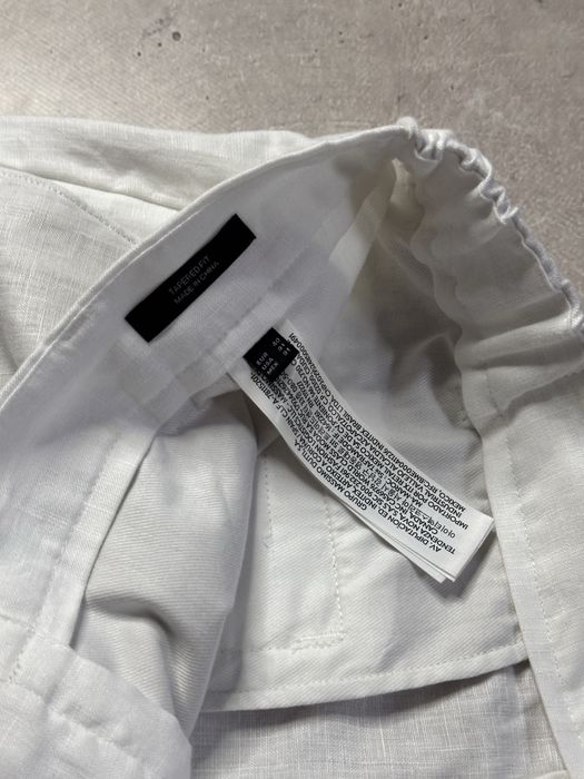 Massimo Dutti Linen Pants Original білі штани брюки льон оригінал