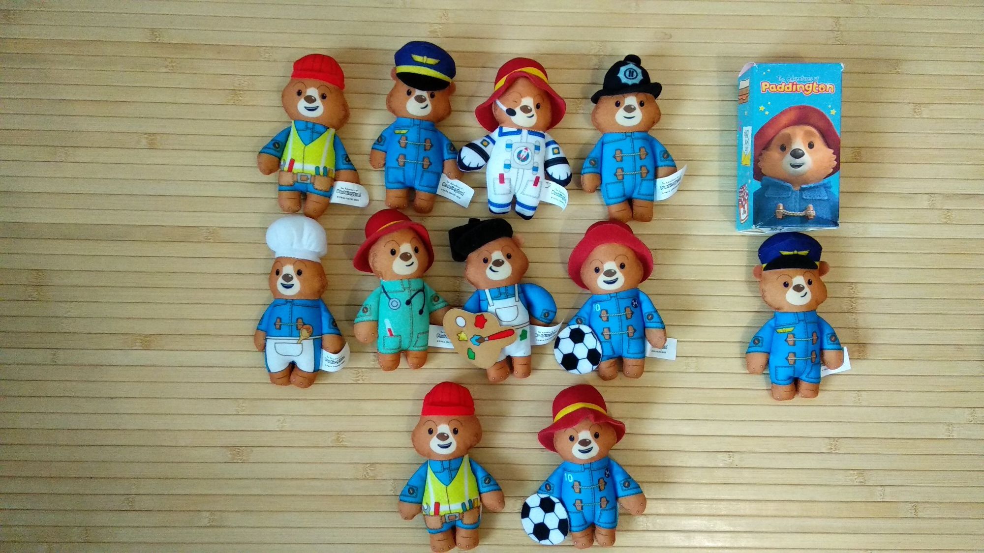 Паддингтон Винтаж Eden Toys 1986 Paddington Bear Мишка лот