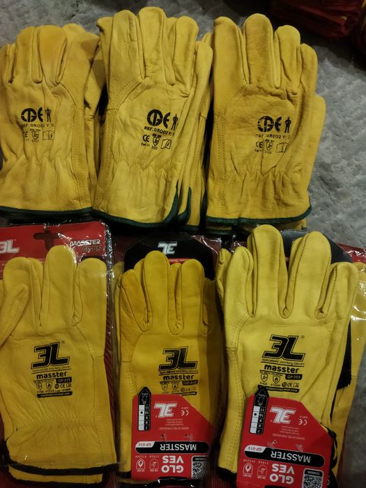 Рукавиці шкіряні робочі.Розмір. 9і 10.